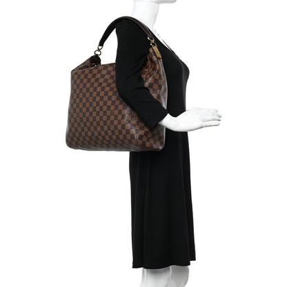 Louis Vuitton Damier Ebene Portobello GM 2 of 8