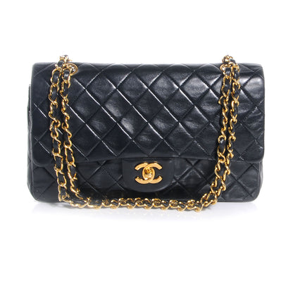 Chanel Lambskin Medium Double Flap Black 1 of 8