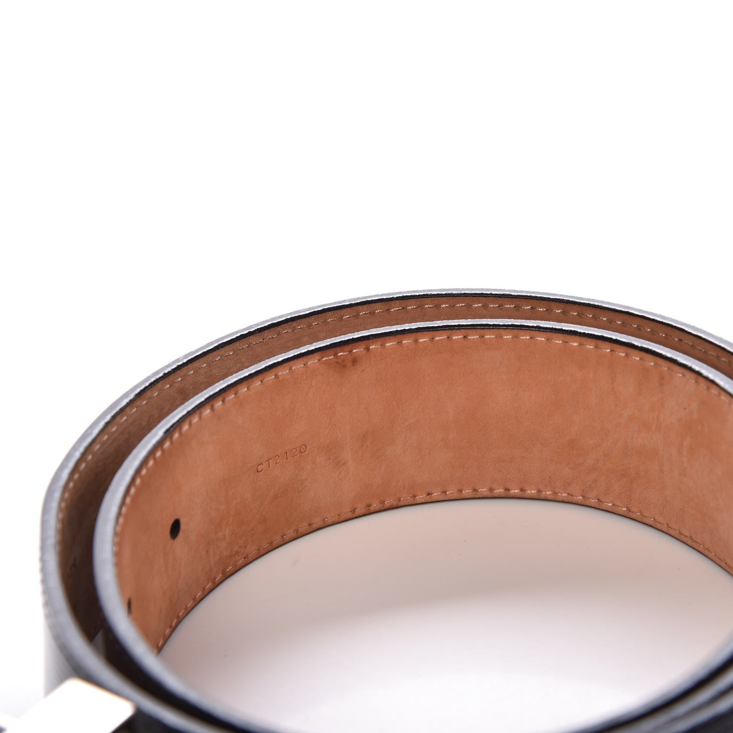 Louis Vuitton Epi Electric 40mm LV Initiales Belt 85 34 Black 8 of 9