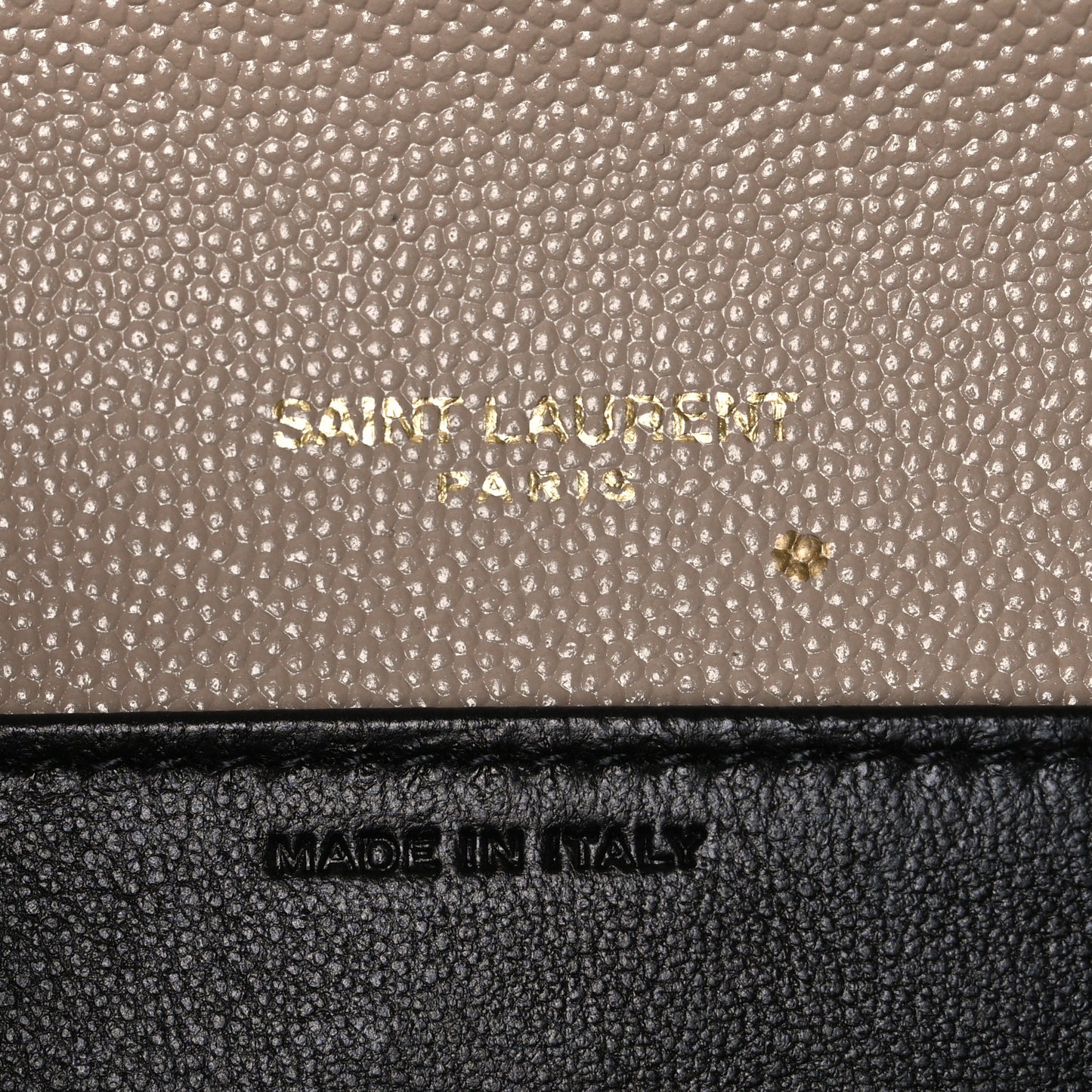 Grain De Poudre Monogram Uptown Chain Wallet Dark Beige