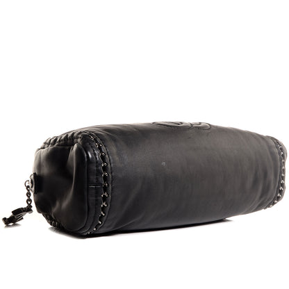 Chanel Smooth Calfskin Luxe Ligne Petit Bowler Black 4 of 7
