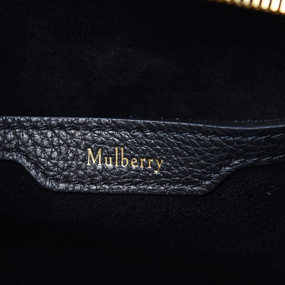 Mulberry Small Classic Grain Small Bayswater Zip Tote Black 6 of 9