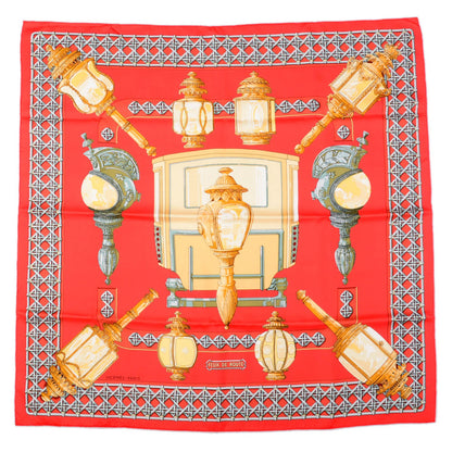 Hermes Silk Feux de Route Scarf 90 2 of 6
