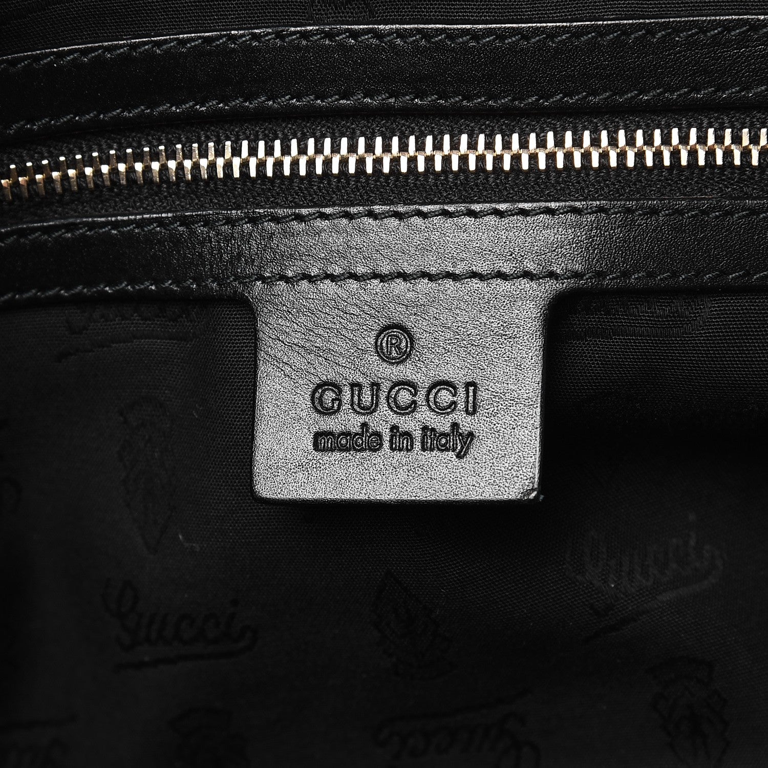 Gucci Diamante Bridle Tote Dark Brown 6 of 6
