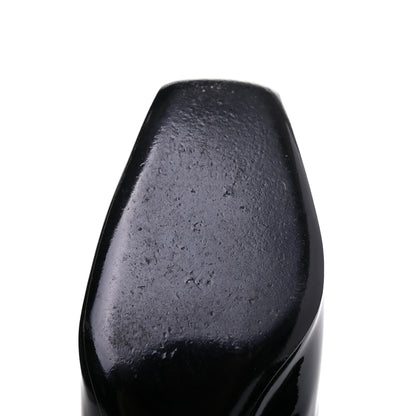 Louis Vuitton Patent Madeleine Pumps 37.5 Black 10 of 15