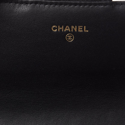 Chanel Calfskin Crocodile Embossed Graffiti 2.55 Cocodile Reissue Long Flap Black Gold 6 of 8