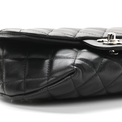 Chanel Calfskin Quilted CC Uniform Flap Belt Bag Black 10 of 11