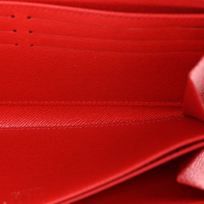 Louis Vuitton Damier Ebene 2020 Christmas Animation Bumper Cars Zippy Wallet Coquelicot 5 of 7