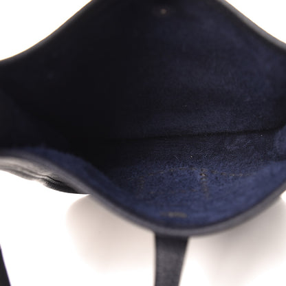 Hermes Taurillon Clemence Evelyne TPM Bleu Obscur 5 of 9