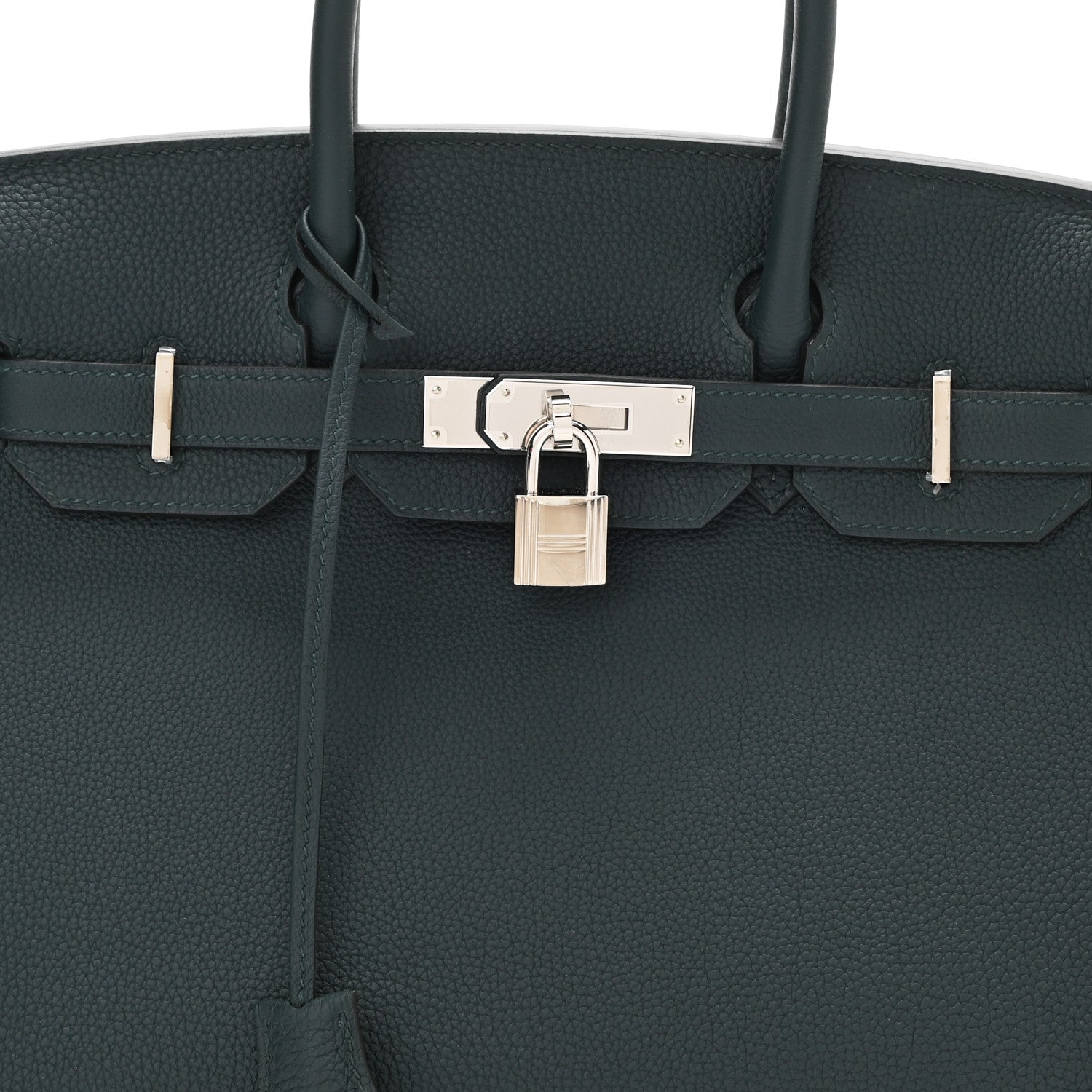 Hermes Togo Birkin 30 Vert Cypress 8 of 11