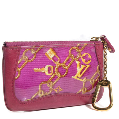 Louis Vuitton Monogram Charms Key Pouch Fuchsia 3 of 7