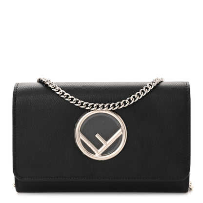 Fendi Vitello Cruise F is Fendi Wallet On Chain Black 1 of 11