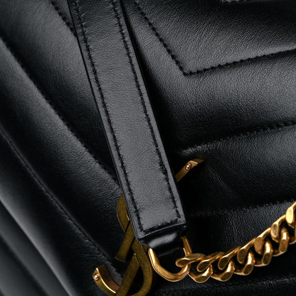 Saint Laurent Calfskin Y Quilted Monogram Medium Loulou Chain Satchel Black 15 of 15