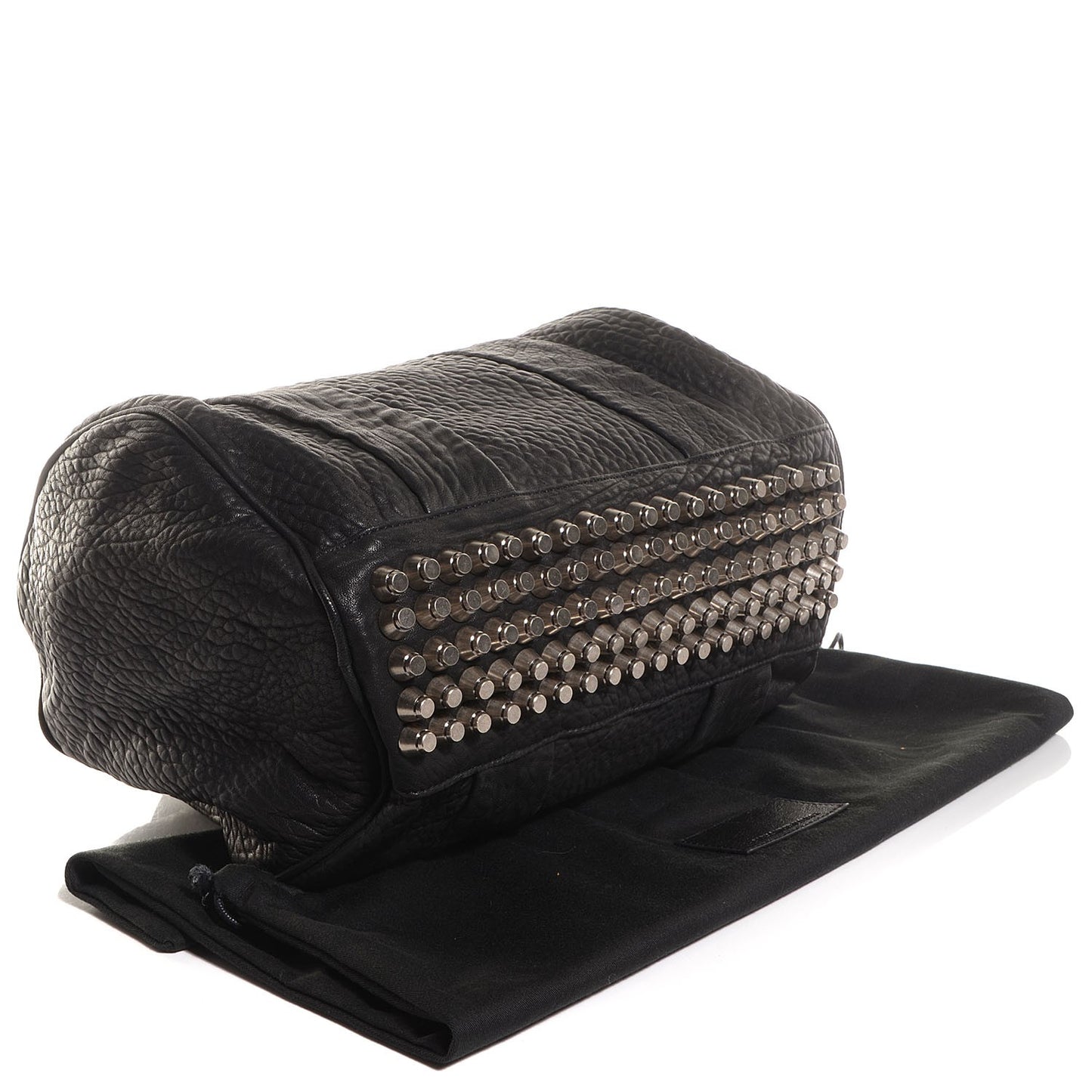 Pebbled Lambskin Rocco Black