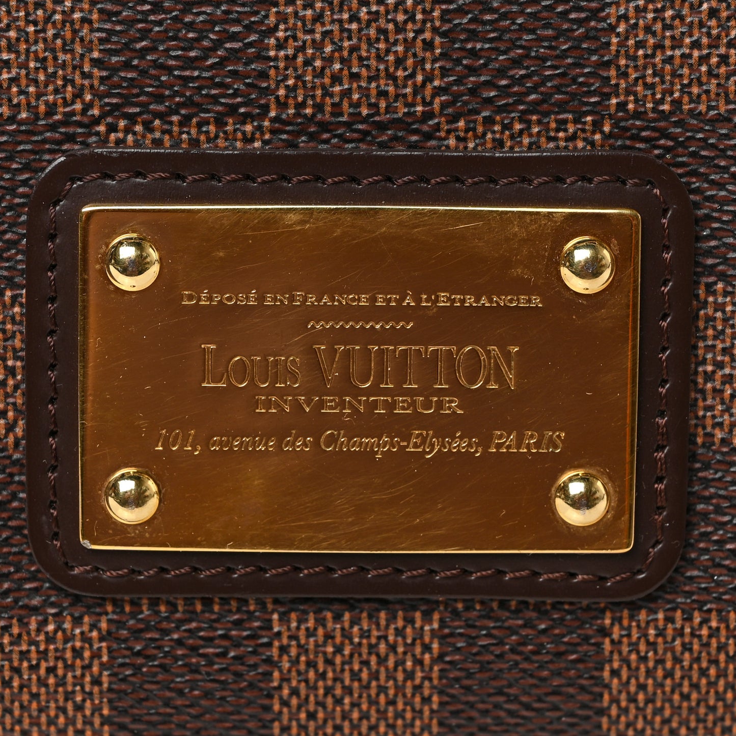 Damier Ebene Eva Clutch