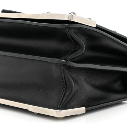 Prada City Calf Saffiano Cahier Bag Black 8 of 10