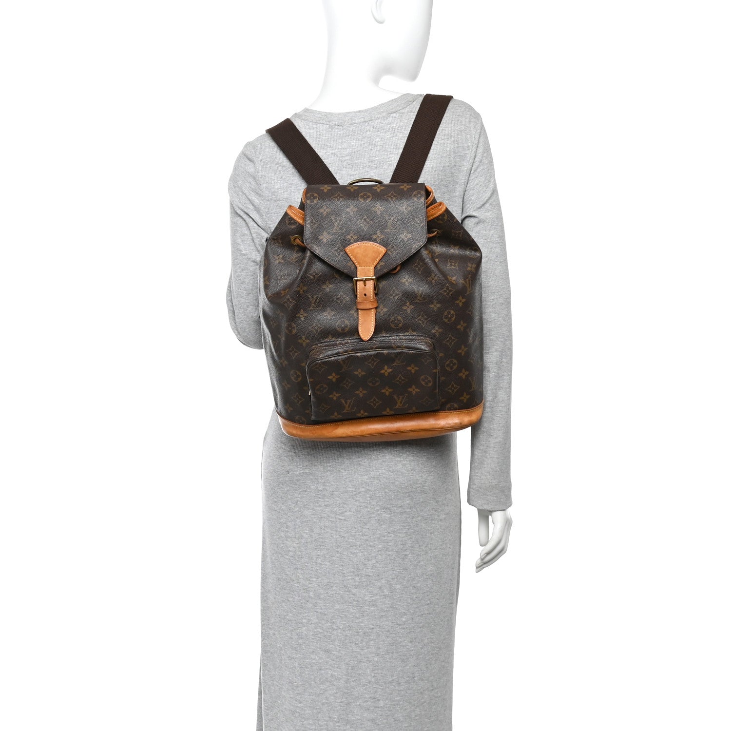 Louis Vuitton Monogram Canvas Montsouris Backpack Gm