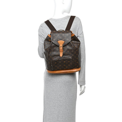 Louis Vuitton Monogram Montsouris GM Backpack 2 of 12
