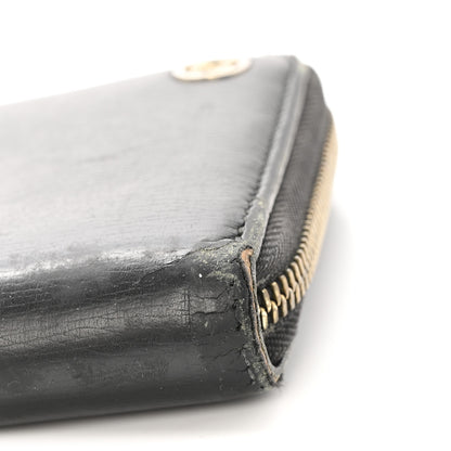 Gucci Calfskin GG Zip Around Wallet Black 9 of 14
