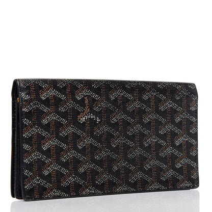Goyard Goyardine Long Bi-Fold Wallet Black 3 of 6