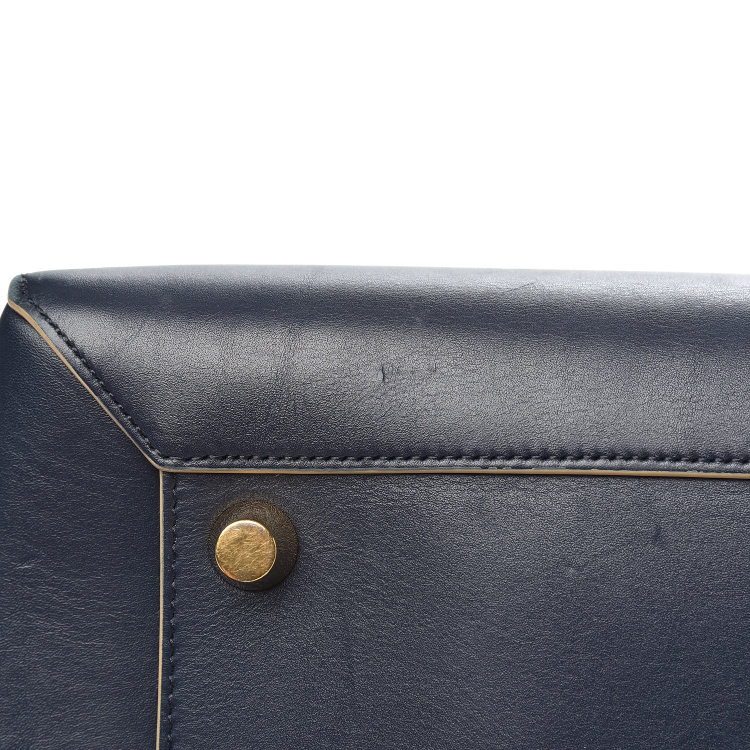 Celine Palmelato Calfskin Mini Belt Bag Navy 8 of 12