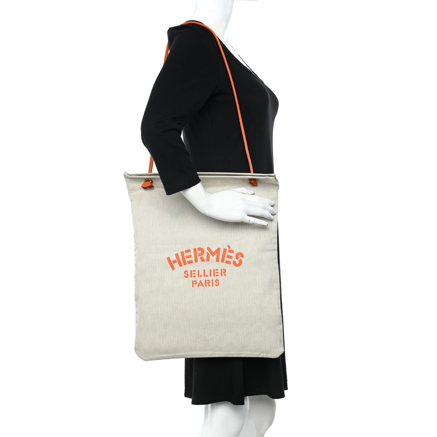 Canvas Swift Aline Grooming Bag Orange