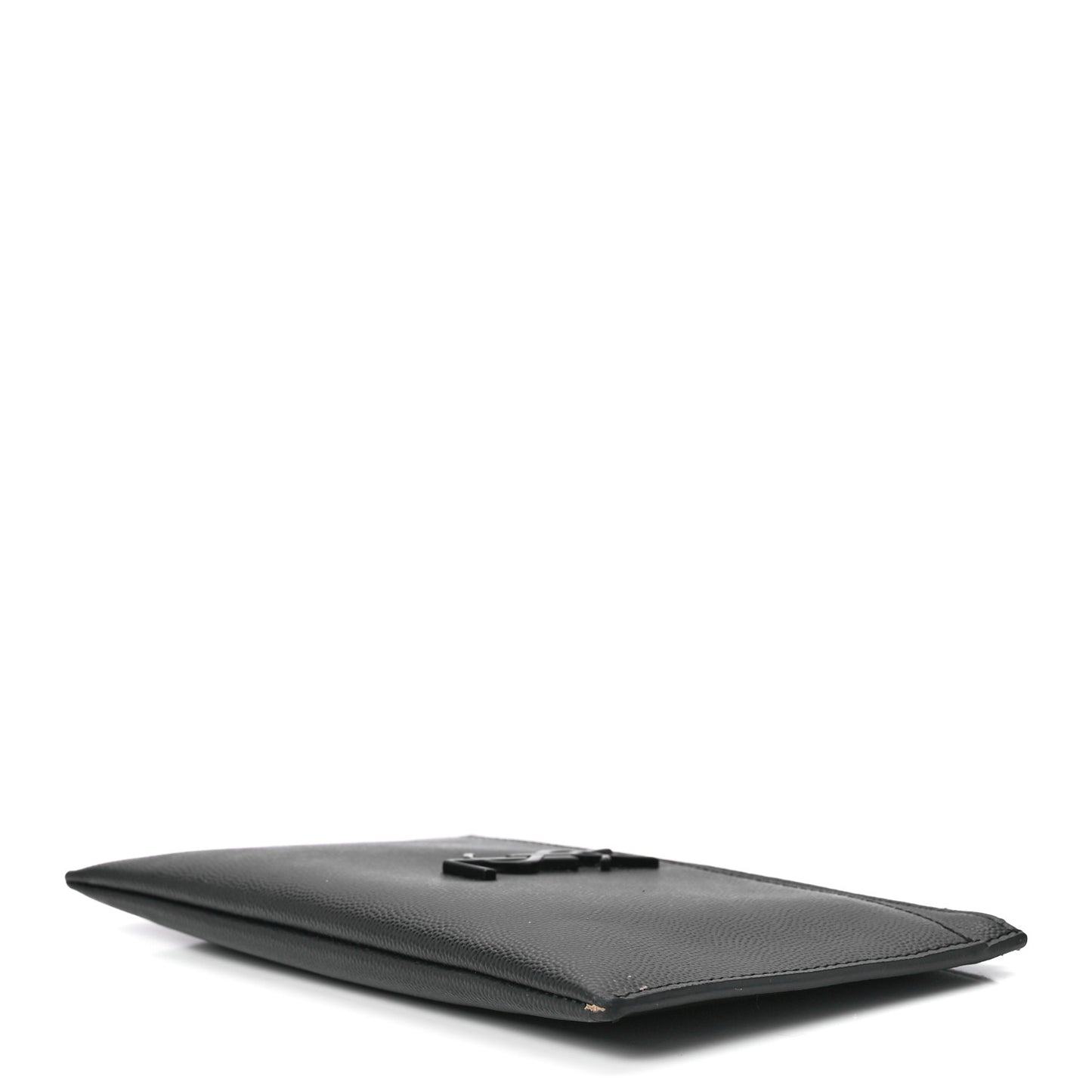 Grain De Poudre Monogram Bill Pouch Black