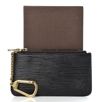 Louis Vuitton Epi Key Pouch Black 8 of 8
