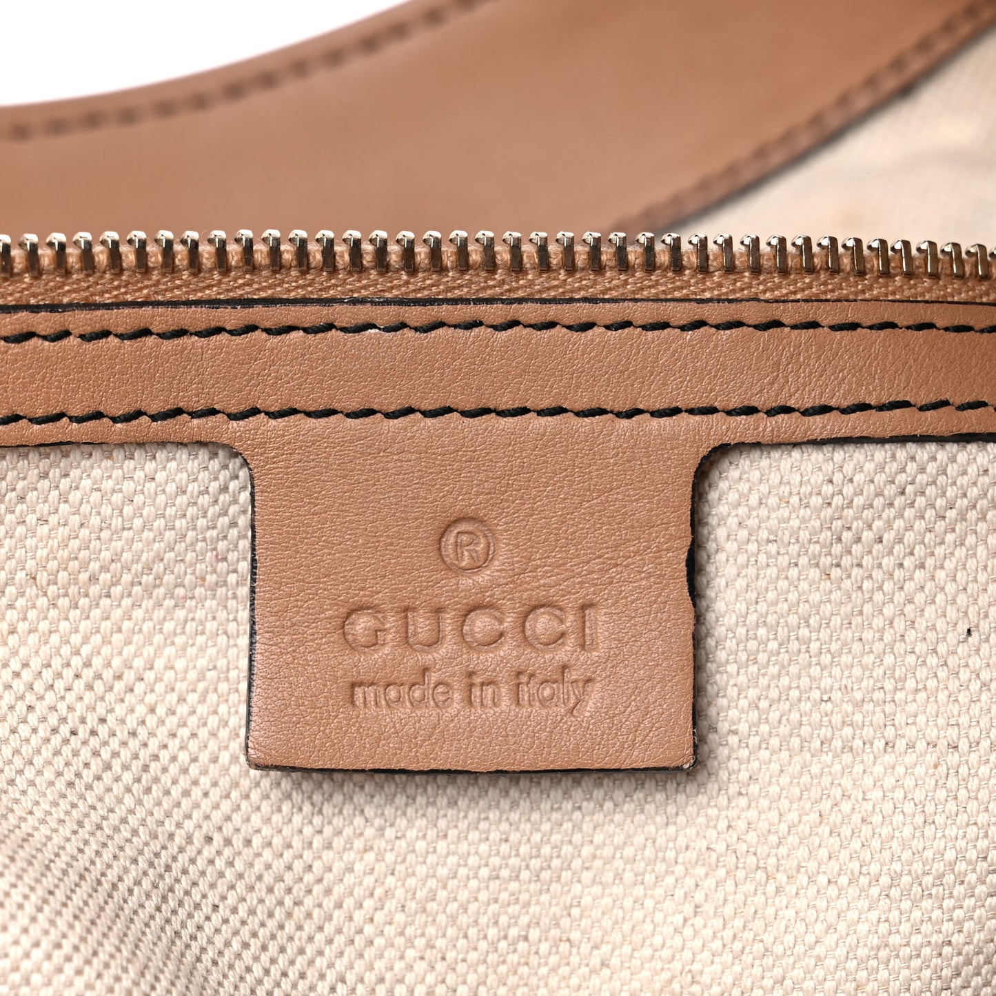Soft Guccissima Medium Emily Hobo Camelia
