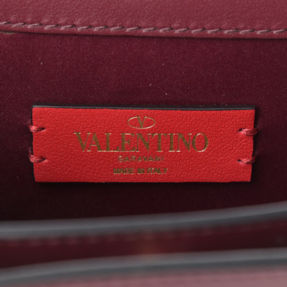 Valentino Garavani Smooth Calfskin Vring Backpack Shoulder Bag Cerise 6 of 10