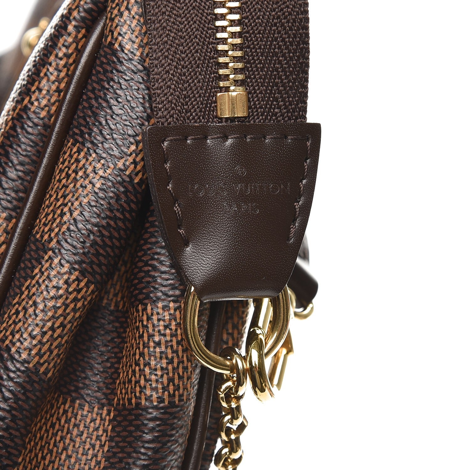 Louis Vuitton Damier Ebene Eva Clutch 9 of 9
