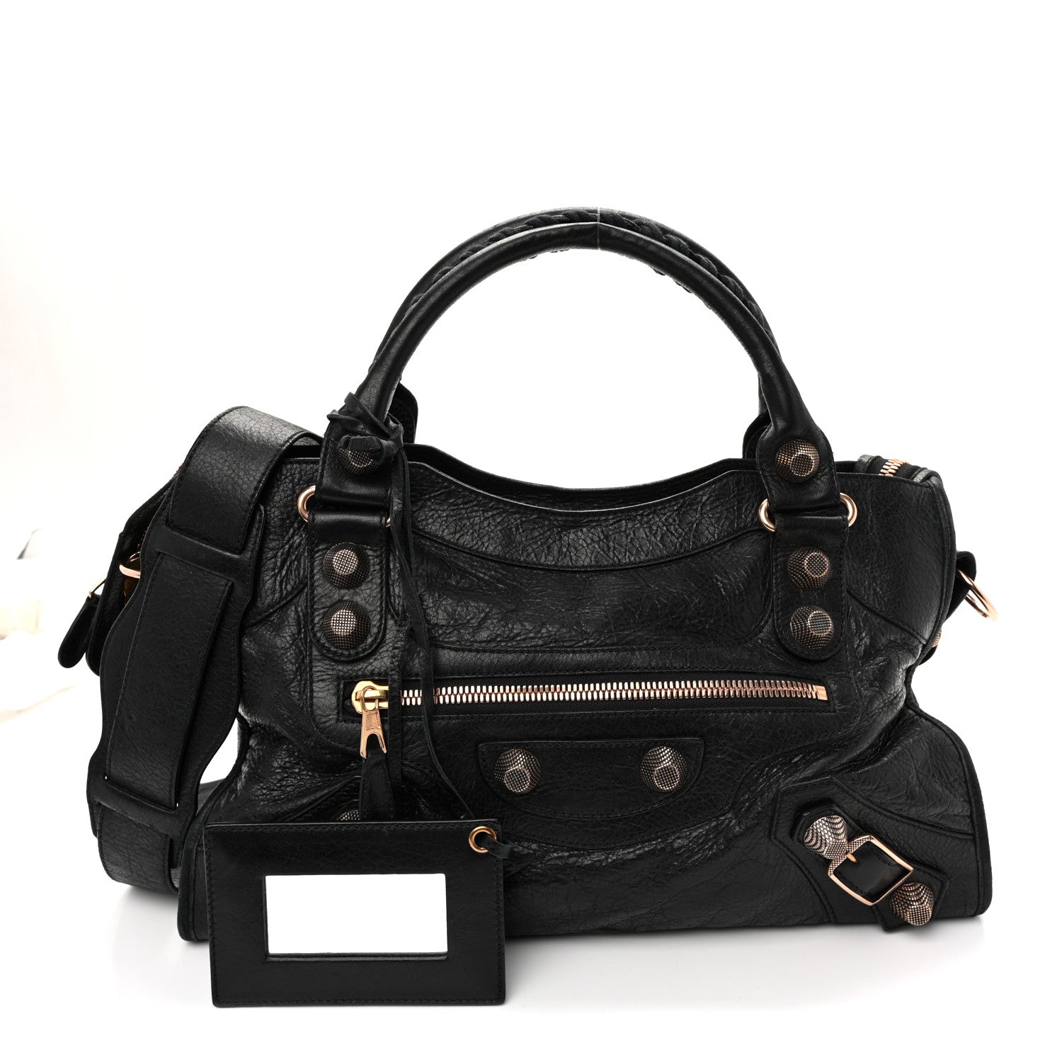 Balenciaga Agneau Giant 21 Rose Gold Hardware City Black 3 of 11