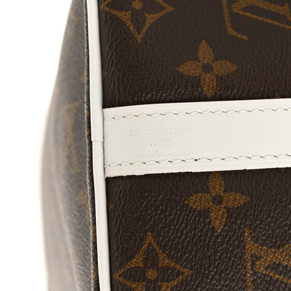 Louis Vuitton Monogram LV Match Speedy Bandouliere 25 White 6 of 12