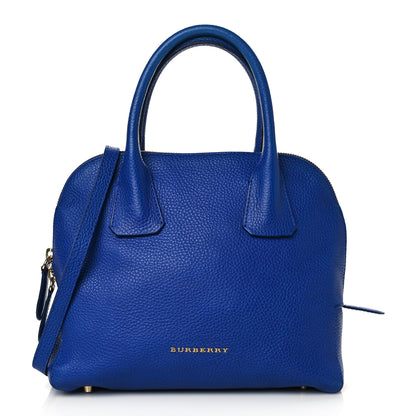 Burberry London Grainy Calfskin Small Greenwood Bowling Bag Brilliant Blue 1 of 6