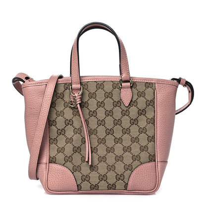 Gucci Monogram Small Bree Tote Beige Soft Pink 1 of 11