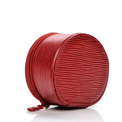 Louis Vuitton Epi Ecrin Bijoux 8cm Jewelry Box Rouge 4 of 6