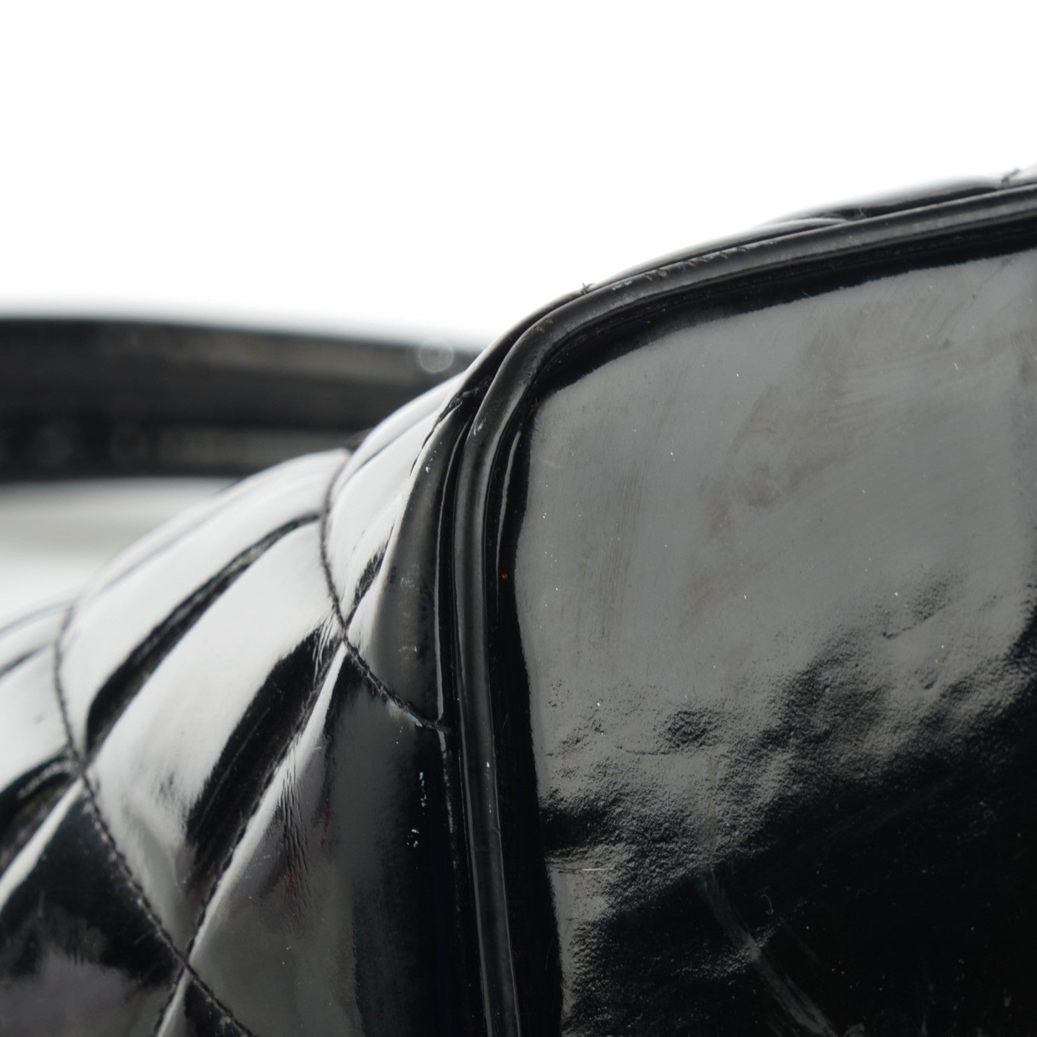 Chanel Patent Medallion Tote Black 5 of 9