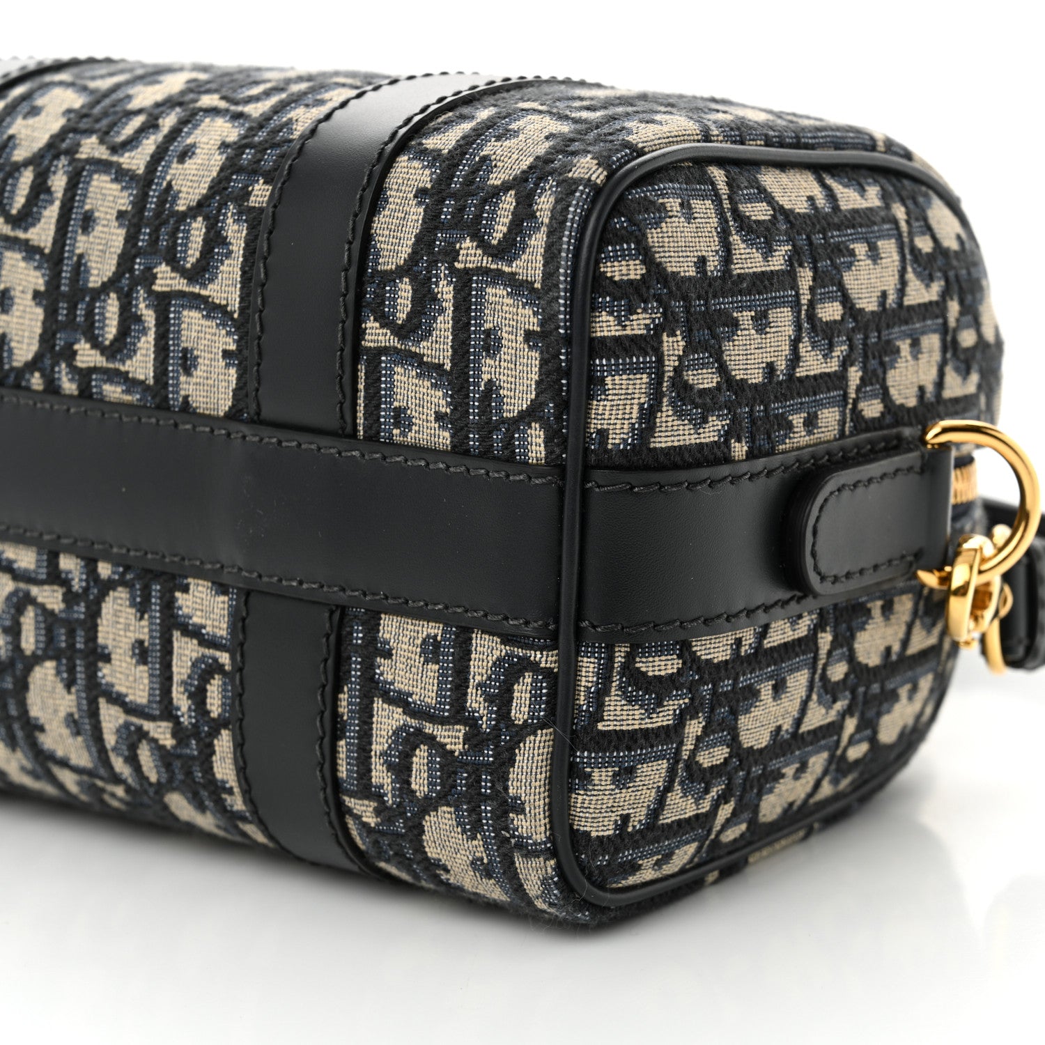 Christian Dior Oblique Groove 20 Bag Blue 10 of 10