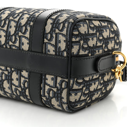 Christian Dior Oblique Groove 20 Bag Blue 10 of 10