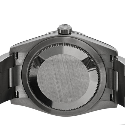 Rolex Stainless Steel 34mm Oyster Perpetual Watch Bright Black 124200 4 of 4