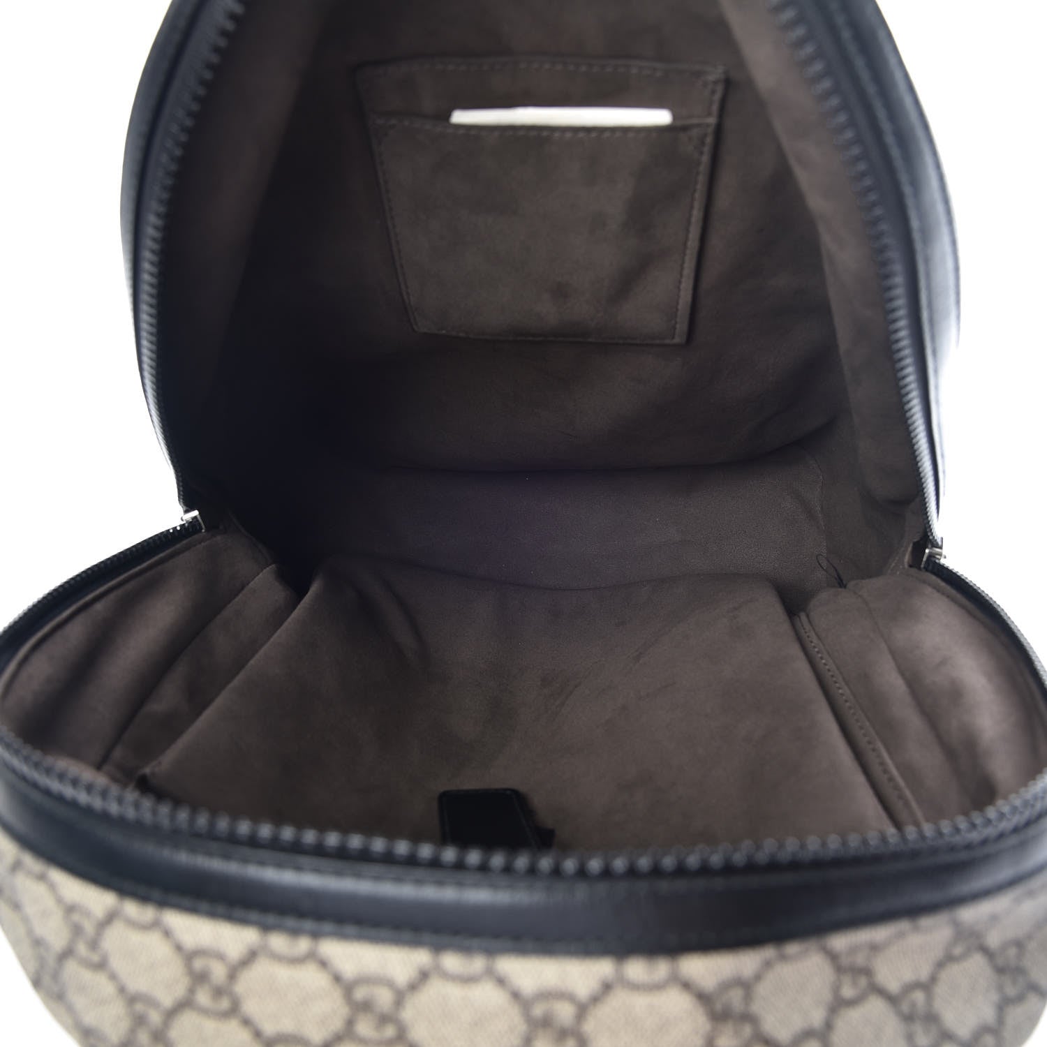 Gucci GG Supreme Monogram Medium Backpack Black 5 of 9