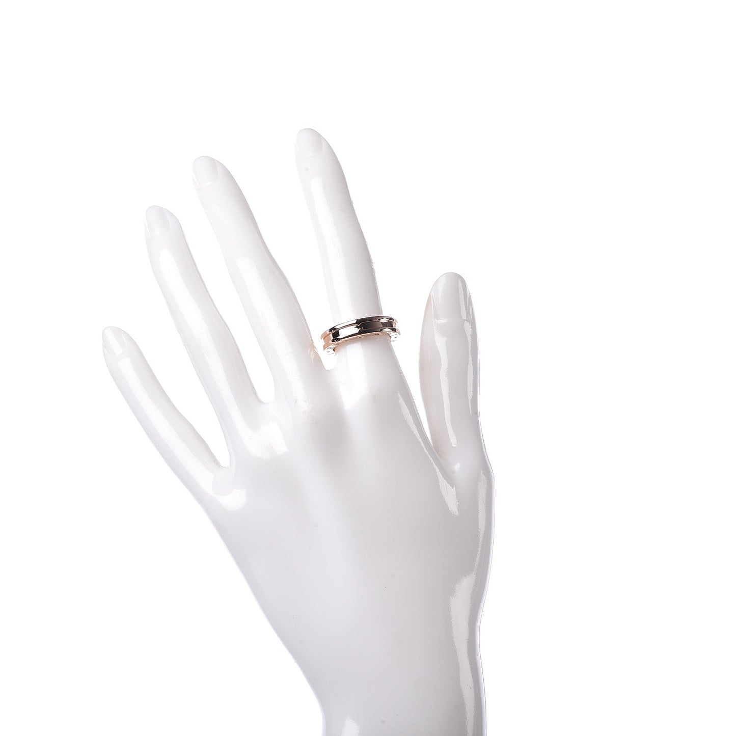 18K Rose Gold B.Zero1 One-Band Ring 50 5.25