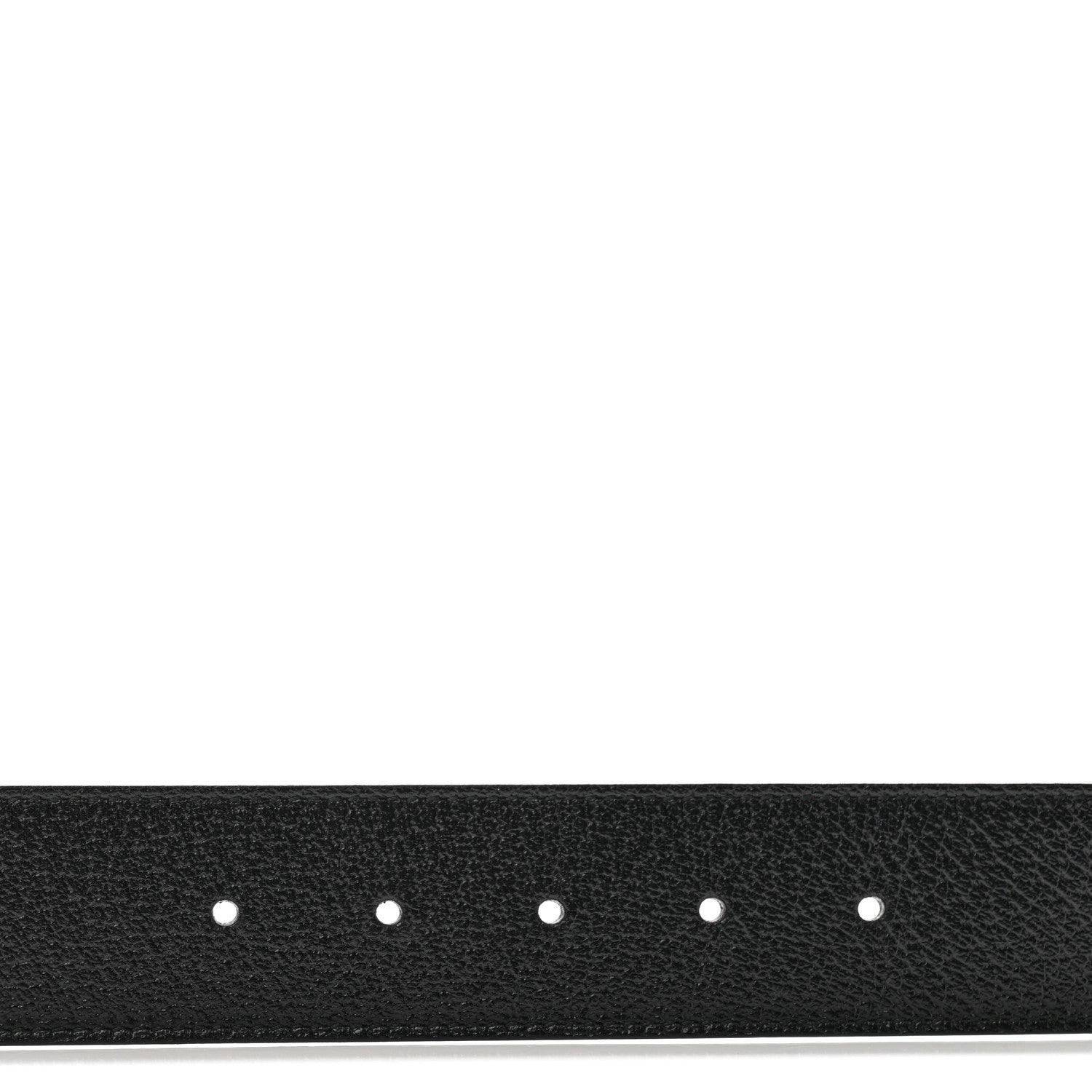 Gucci Textured Calfskin Double G 40mm Belt 105 42 Black 3 of 9