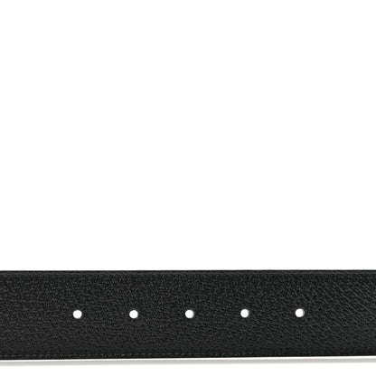 Gucci Textured Calfskin Double G 40mm Belt 105 42 Black 3 of 9