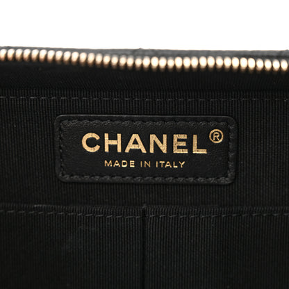 Chanel Caviar Quilted Top Handle Vanity Case Black 6 of 11