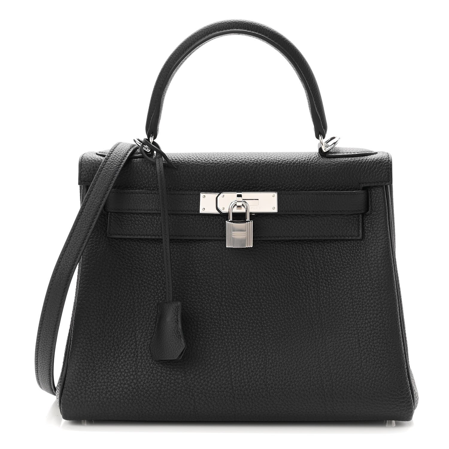 Hermes Togo Kelly Retourne 28 Black 1 of 12