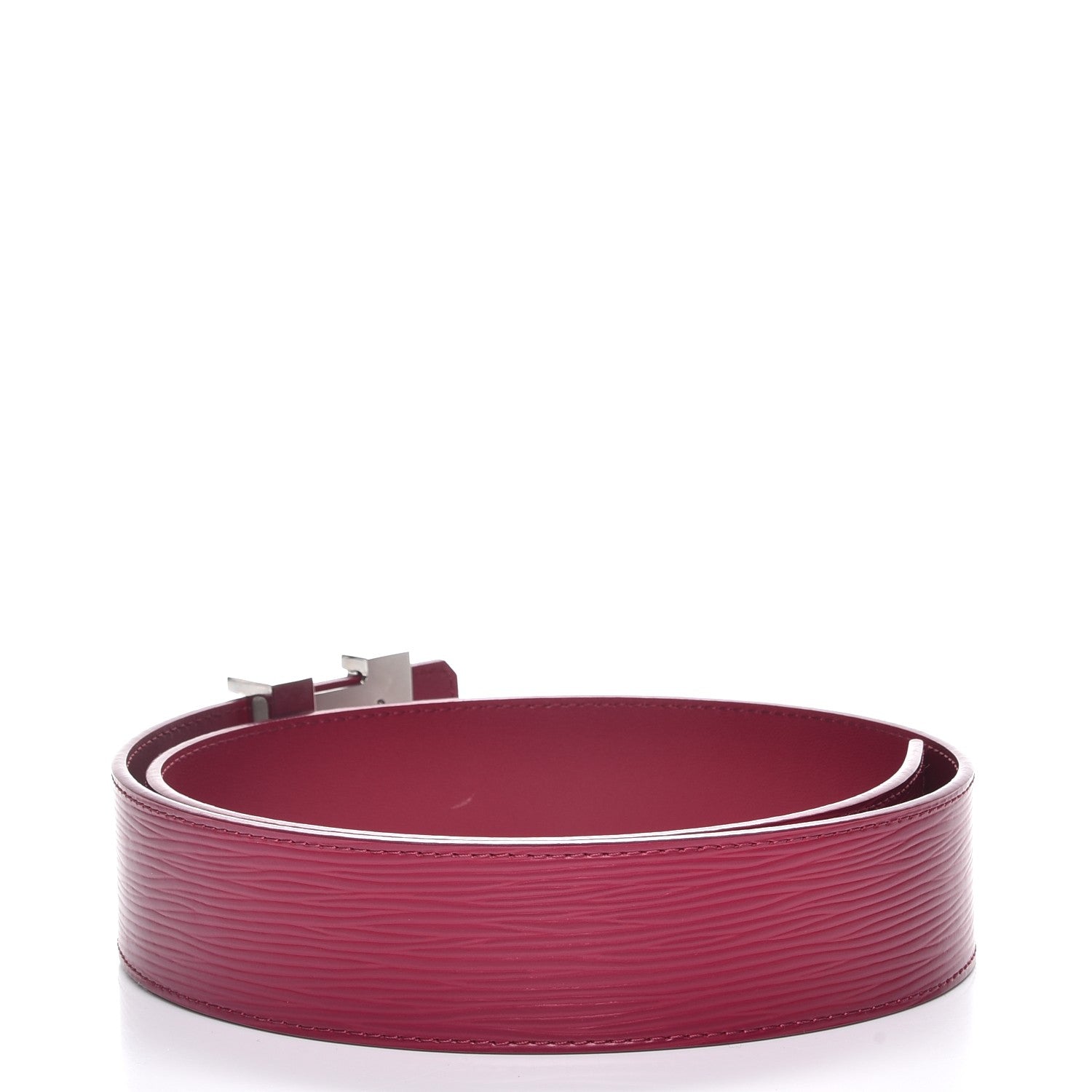 Louis Vuitton Epi LV Initiales Belt 75 30 Fuchsia 3 of 8