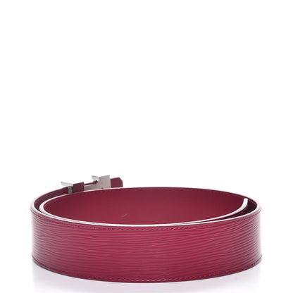 Louis Vuitton Epi LV Initiales Belt 75 30 Fuchsia 3 of 8