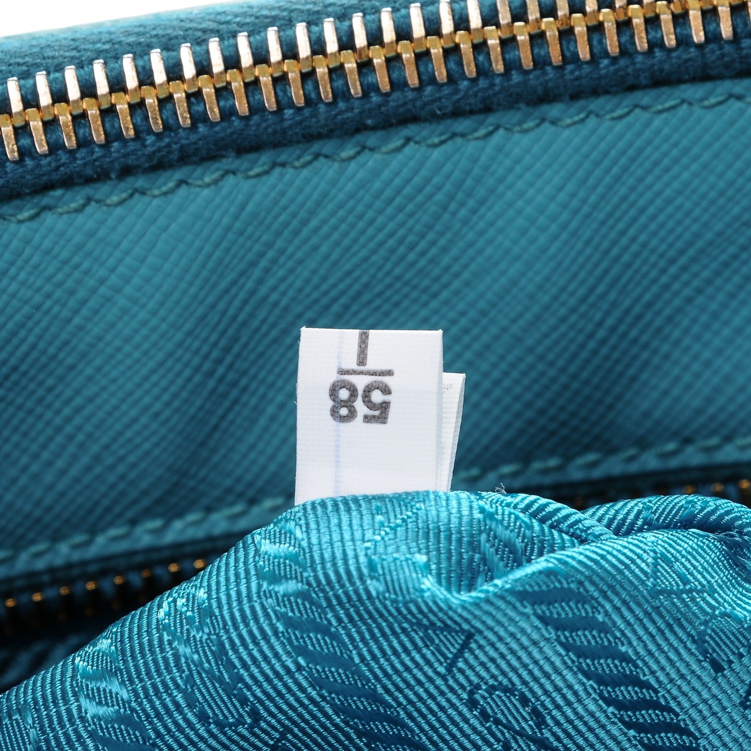 Prada Saffiano Large Galleria Double Zip Tote Turchese 9 of 10