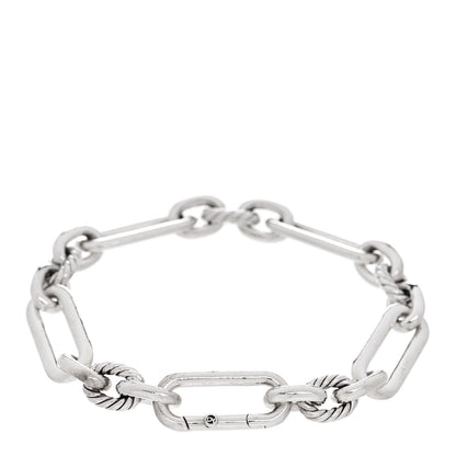 David Yurman Sterling Silver 9.8mm Lexington Chain Bracelet 2 of 4